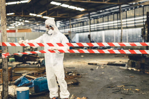 Professional Unattended Death Cleanup technician working in Springdale, NJ